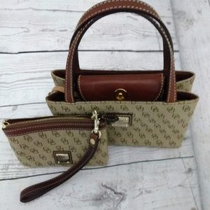 Dooney & Bourke Mini Handbag with Wristlet